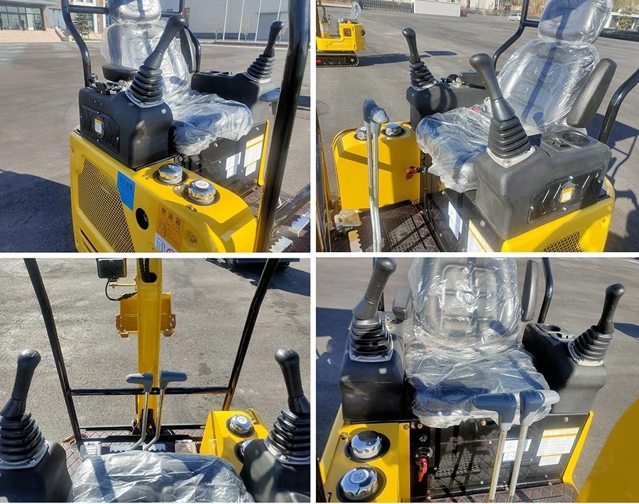 Mini excavator opertion platform Mini excavator opertion platform